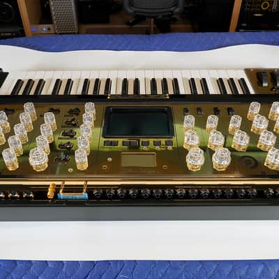 Moog Minimoog Voyager 10th Anniversary Gold Edition 44-Key Monophonic Synthesizer 2012 image 2
