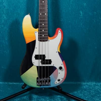 Fender Precision Bass Short Scale Mini vintage 2003 Hand Painted made in Mexico Mexican MIM P image 3