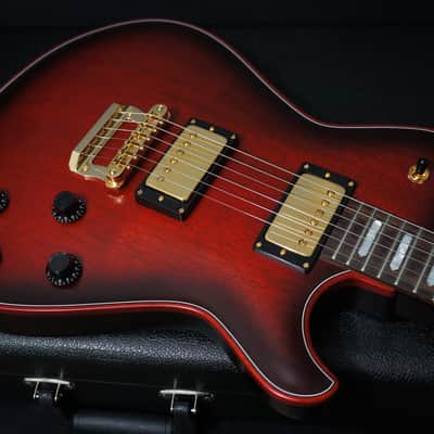 Knaggs Guitars Kenai in Vintage Cherry Smokeburst w/ Red Stained Binding image 5