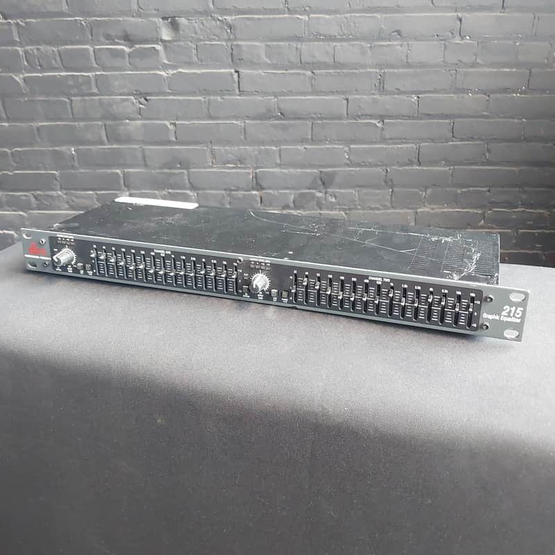 dbx 215 Dual Channel 15-Band EQ image 1