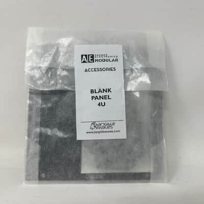 Tangible Waves - Blank module 4U (BLACK) image 2