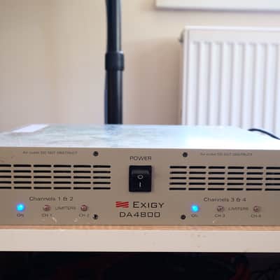 Pair of Exigy C28S Full Range Studio Monitors with Linea-Research DA4800 DSP Amplifier image 4