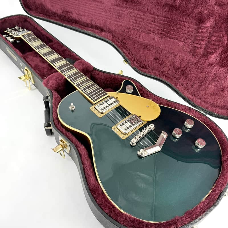 2018 Gretsch G6228T Players Edition Jet BT V-Stoptail - Cadillac Green image 1