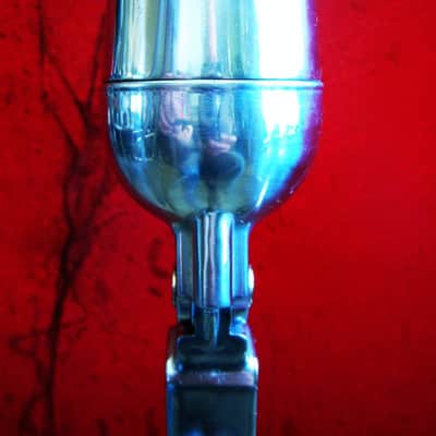 Vintage RARE 1940's Electro-Voice 612 / 630 Omnidirectional Dynamic Microphone Hi Z w Astatic E6G desk stand 638 640 prop display image 11