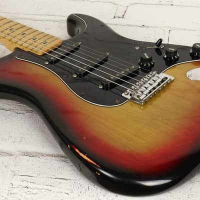 1977 Fender Stratocaster Sunburst Electric Guitar w/ Original Case image 13