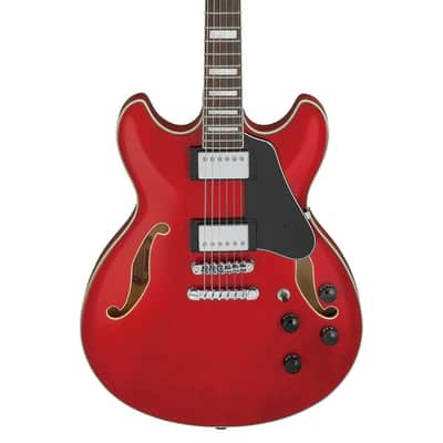 Mint Ibanez Artcore AS73 Semi-Hollow Electric Guitar - Transparent Cherry Red image 1