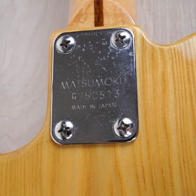Greco Spacey Sounds TE-500 MIJ 1975 Natural Maxon Humbuckers
