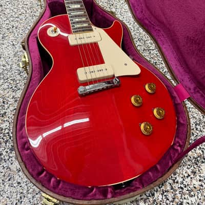 Gibson Chambered Reissue Les Paul 2014 - Cherry Red image 1