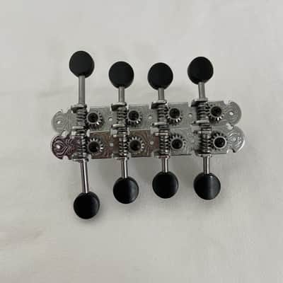 4R4L Vintage 8 String Mandolin Tuning Pegs Set in Silver image 4