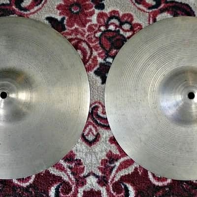 Vintage 30's Zildjian Trans Stamp 11" Avedis Zildjian Hi Hat Cymbals - 488g / 512g - PV Music Drum Shop Inspected and Tested - Play / Sound / Look Great image 15