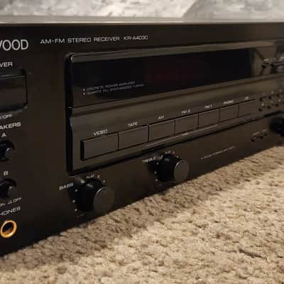 Kenwood Kenwood KR-A4030 AM/FM Stereo Receiver 1991 - Black metal image 4