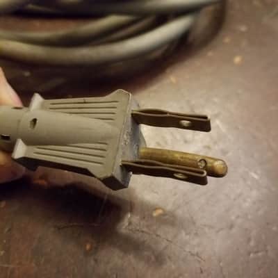 Belden Ampex 3M Early Grounded Equipment Cord Power Cable Vintage Oval 163 almost-PH163 1965 image 7