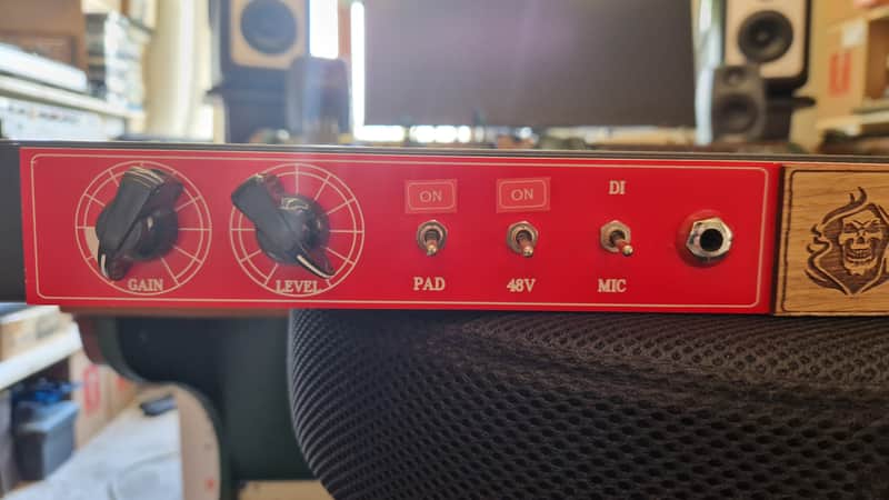 The Burning Preamp (Tube Mic/DI preampli) image 1
