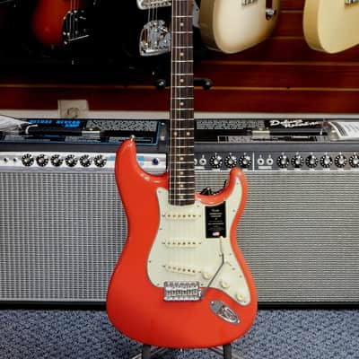 2026 Fender American Vintage II 1961 Stratocaster w/Case! Fiesta Red! VERY NICE!!! image 2