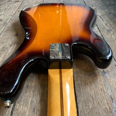 2011 Fender American Vintage '57' Precision Bass in Sunburst finish & case image 7