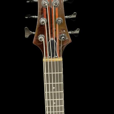 PHRED instruments Panda 6-string Shot Scale Bass 2023 - Transparent brown image 5