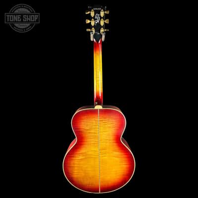 Used 2024 Gibson Custom Shop Jimmy Page Collector's Edition "Signed" 1964 SJ-200 Murphy Lab Light Aged Cherry Tea w/case TSU25248 image 15