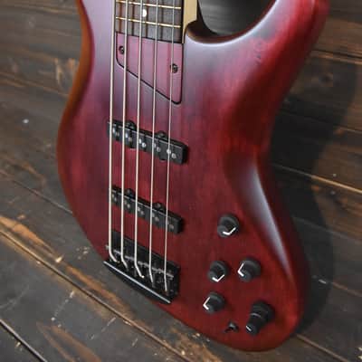 MTD Saratoga 5 f 2015 Kingston USA 5 string Bass w MTD case & papers Tobias - Video Demo image 7