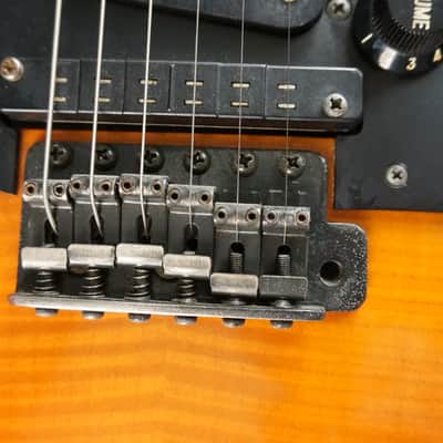 Casio PG-300 Refurbished MIDI Guitar 1980s - Red Burst image 7