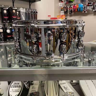 Mapex Black Panther Cyrus 6x14 Polished Steel Snare Drum image 3