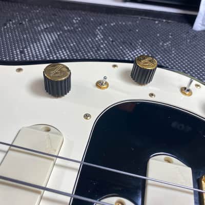 1983 Fender Elite Precision Bass 2- Black - Includes Vintage Hardshell Case image 16