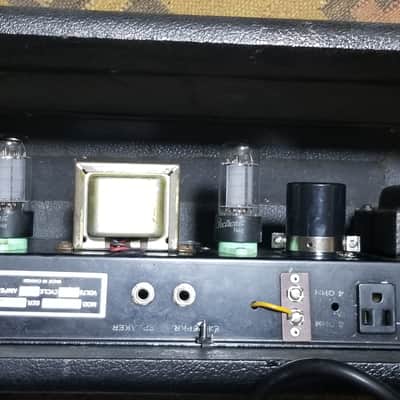 Garnet Vagabond D90h 'Stencil' Tube Bass/Guitar Head 1970s Canada image 17