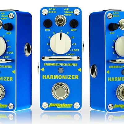 Tomsline AHAR-3 Harmonizer, Harmonist, Pitch Shift Mini Guitar Effects Pedal image 1