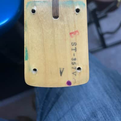 Fender Stratocaster made in japan 1989 - Blue image 11