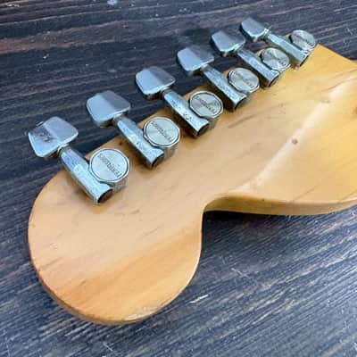 70s FERNANDES Burny Custom FST-70 Stratocaster Type Neck Made in Japan as is image 19