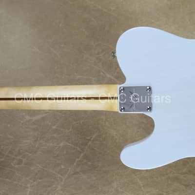Fender Custom Shop Telecaster Masterbuilt Jason Smith Trans Sonic Blue Tele image 12