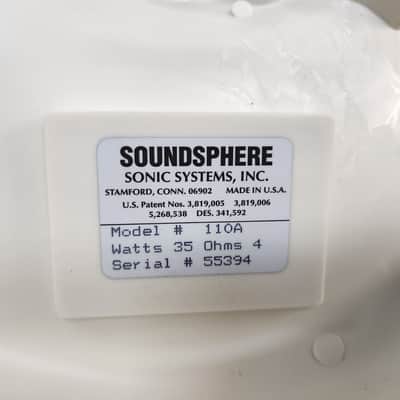 SOUNDSPHERE SONIC SYSTEMS  MODEL 110A (Open Box) image 6