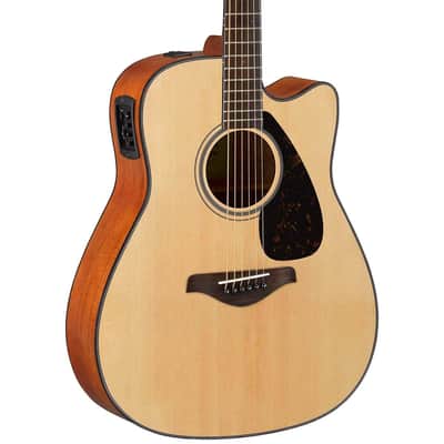 Yamaha FGX800C Acoustic Electric Guitar image 1