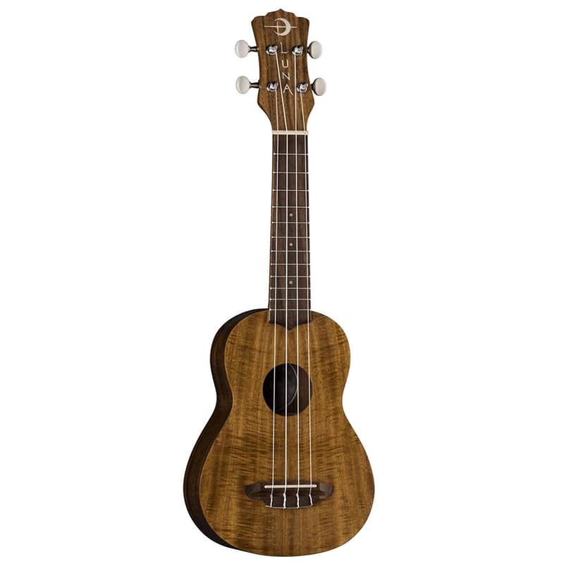 Luna UKE-ACS Flamed Acacia Soprano Ukulele image 1