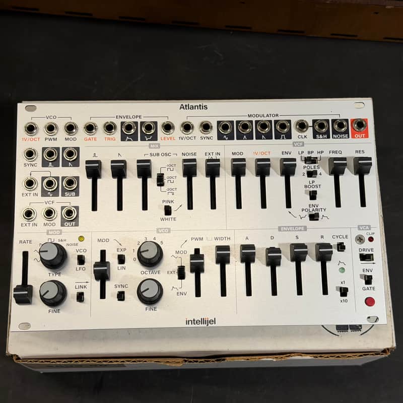 Intellijel Atlantis Dual Oscillator Synth Voice Eurorack Synth Module 2015 - Present - Silver image 1