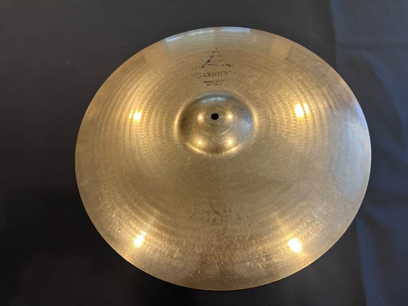 Zildjian 20" A Custom Ping Ride Cymbal 1991 - Present - Brilliant image 1