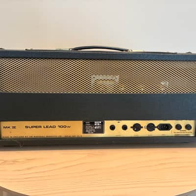 Marshall JMP 1959 MK II Super Lead 2-Channel 100-Watt Guitar Amp Head 1975 - 1981 - Black image 7