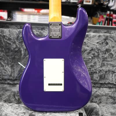 Schecter Diamond Series PROTOTYPE JAPAN MADE Nick Johnston Traditional HSS Atomic Violet 6-String w/ Hard Case image 8