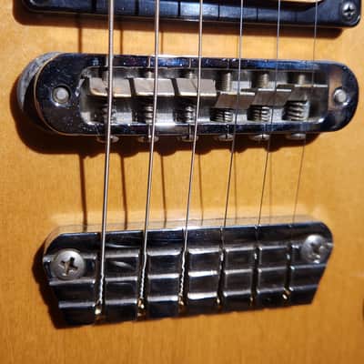 Vintage 1980s Carvin DC200 Natural Ebony Board Set Neck Great Value image 10