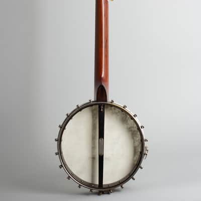 Fairbanks No. 0 5 String Banjo (1905), ser. #22907, black tolex hard shell case. image 2
