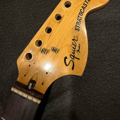 Vintage 1983 Squier Stratocaster MIJ Japan - SQ Series 70's CBS Headstock Neck - Please Read image 2