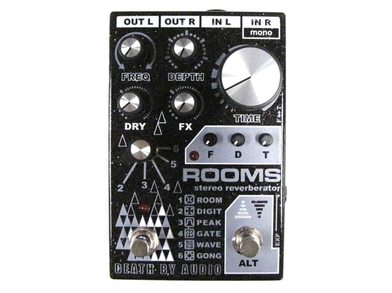 Used Death by Audio Rooms Digital Stereo Multi Reverb Guitar Effects Pedal image 1
