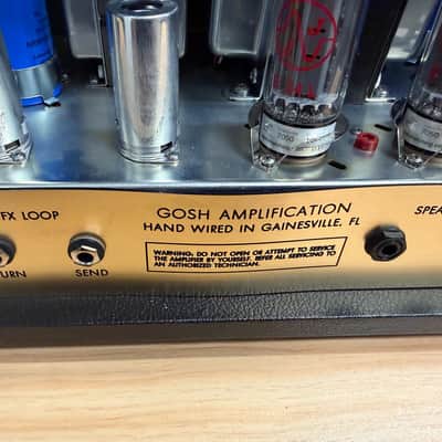 Gosh Amplification Tone Chaser 100 Watt Boutique Marshall-Style Head with Effects Loop image 3