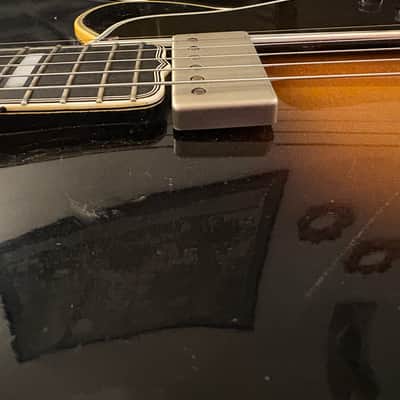 1968 Gibson L-5C Acoustic Archtop Electric Jazz Guitar w/ Full Size Floating Humbucker Duneland Blackpole HSC + Foam Plug image 8