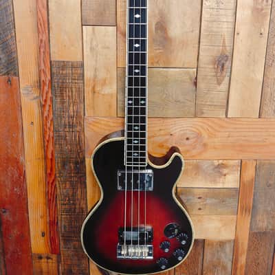 Very Early B.C. Rich USA Electric Bass EB-3 Style w/OHSC Late 60s - Sunburst image 1