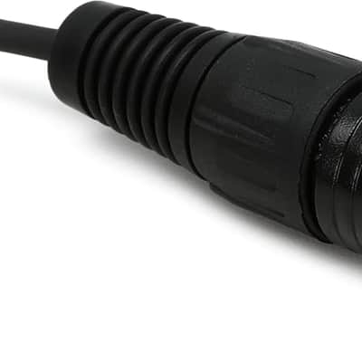 Mini XLR Female to XLR Male Cable - 25 Foot Black image 3