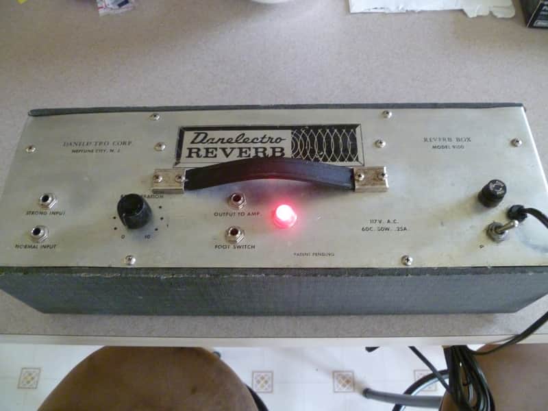 Vintage 1960's Danelectro Model 9100  Tube Reverb Project image 1