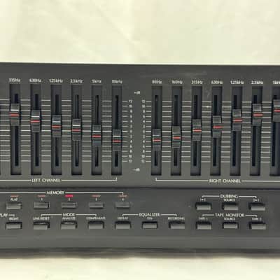 Sansui SE-9 Stereo Graphic Compu-Equalizer Black image 18