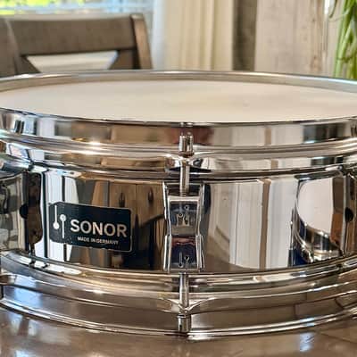 Sonor Sonor D-454 D454 Ferromanganese Snare 14”x5” Vintage 70s RARE 70s - chrome image 1