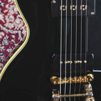 Gibson Custom Shop Historic 1954 Les Paul Custom 2002 - Ebony with Gold Hardware image 9