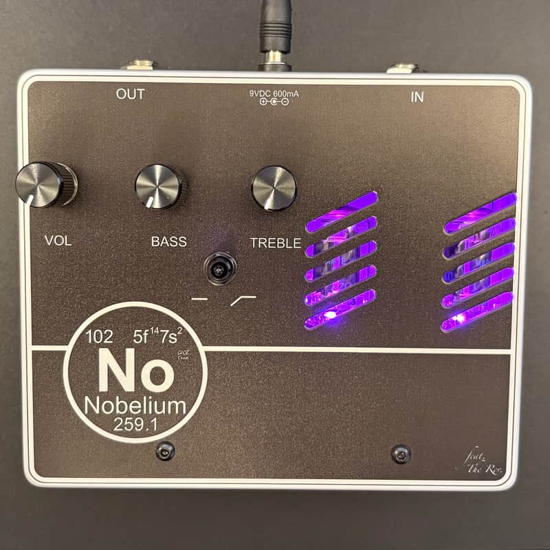 Nobelium DI Preamp v.2 Premium (Noble Clone) - feat. The Rev, 2026 - Black on Silver image 1